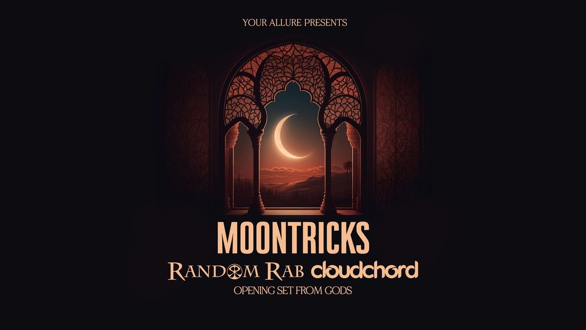 Moontricks + Random Rab, CloudChord, & GODS at The Purple Buffalo