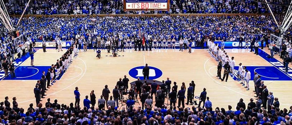 Duke Blue Devils vs UConn Huskies Mens Basketball at T-Mobile Arena