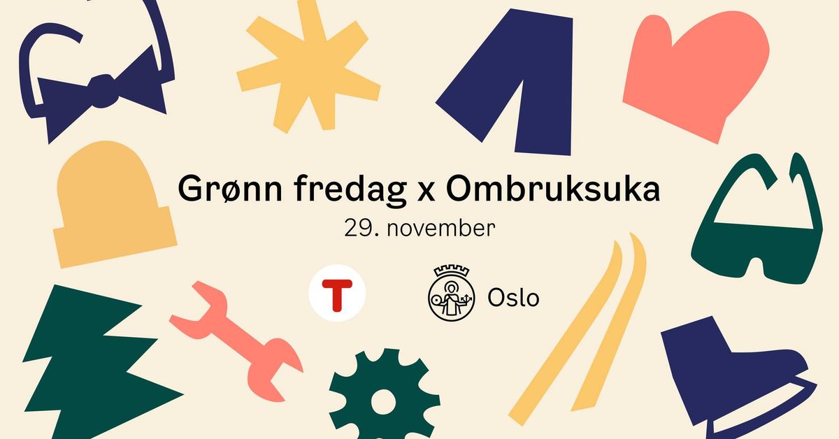 Gr\u00f8nn fredag x Ombruksuka \ud83d\udc9a