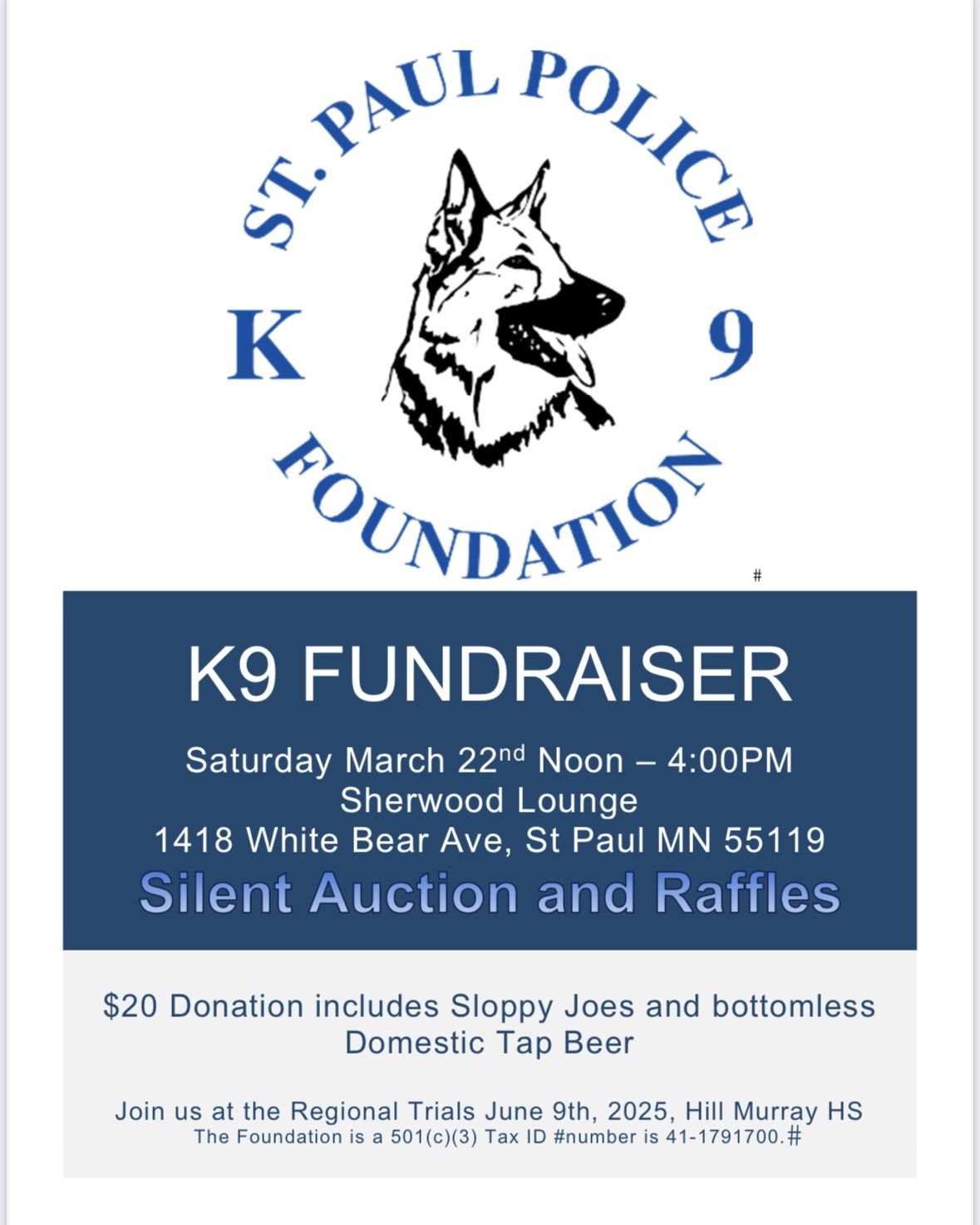 St. Paul Police Foundation K9 Fundraiser 