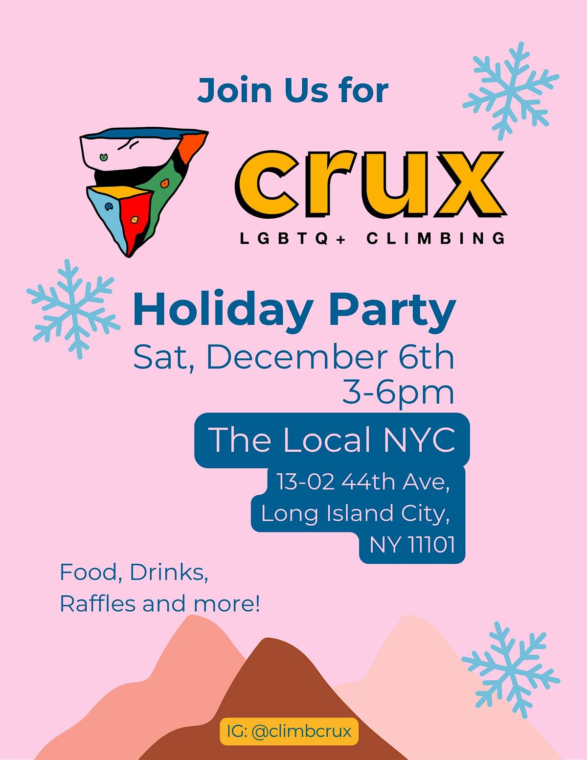 CRUX Climbing - 2025 Holiday Party