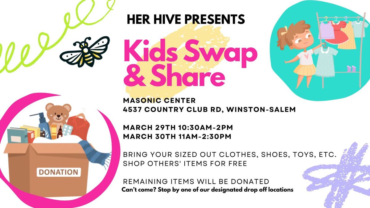 Semi-Annual Kids Swap and Share