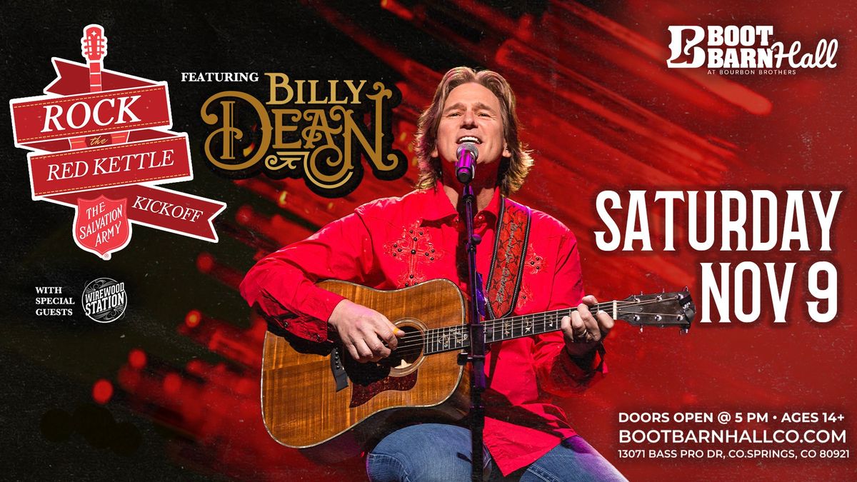 Salvation Army's Red Kettle Kickoff featuring Billy Dean