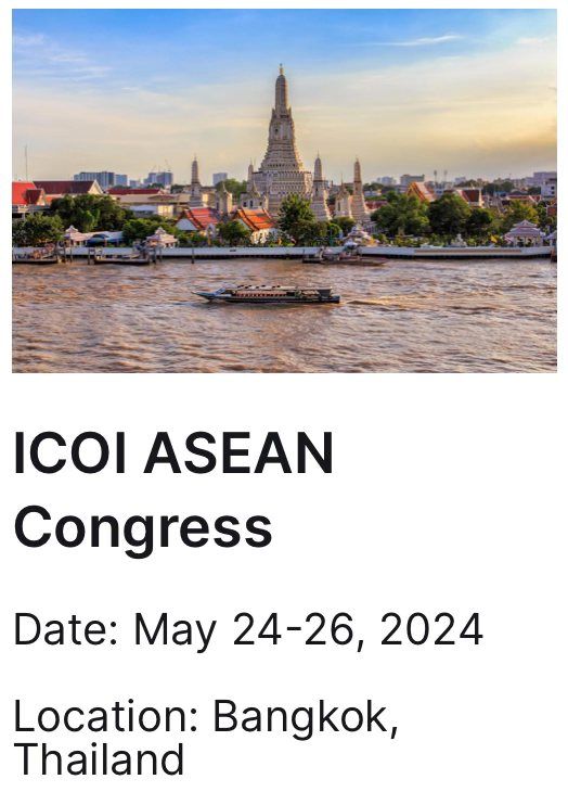 ICOI ASEAN Congress 2024 - Bangkok, Thailand