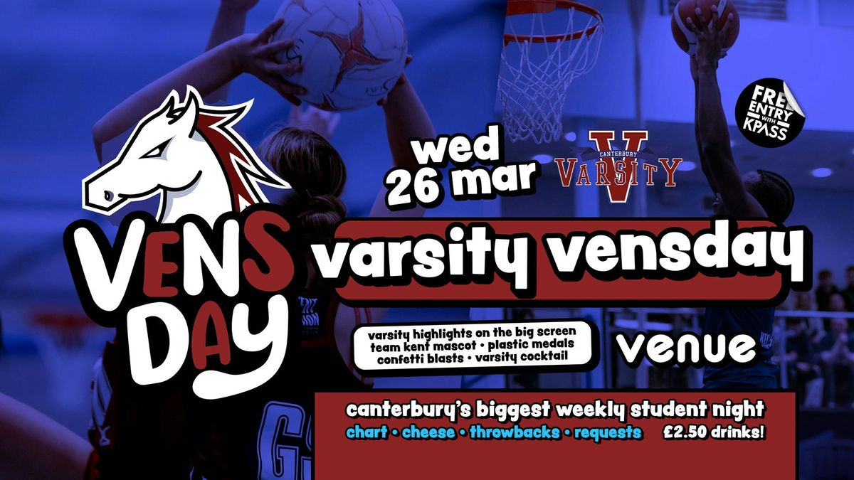 VARSITY VENSDAY - Official Varsity 2025 After party