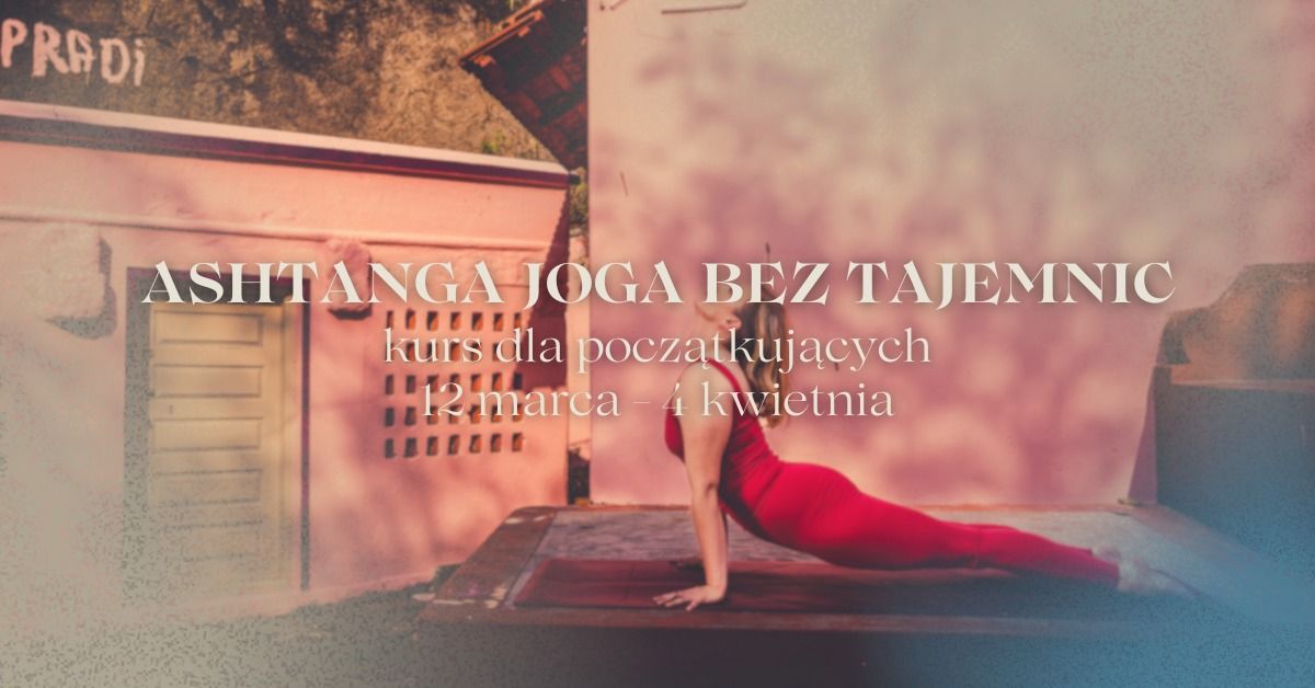 Ashtanga joga bez tajemnic