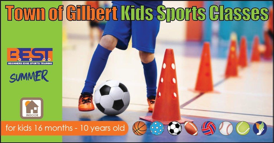 City of Gilbert Indoor Summer Sports Classes for Kids