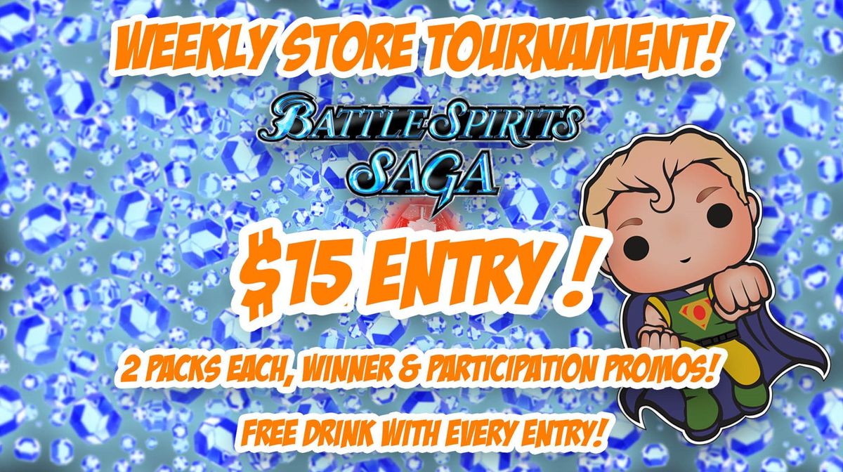 Battle Spirits Saga Sundays at Ozzie