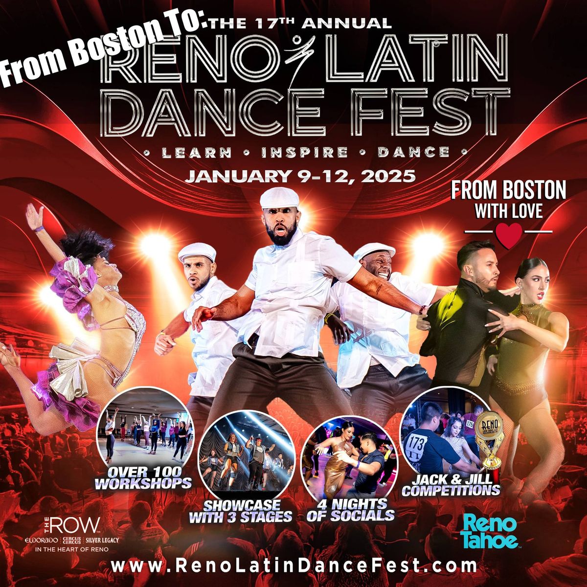 From Boston To Reno 2025 (Reno Latin Dance Festival)