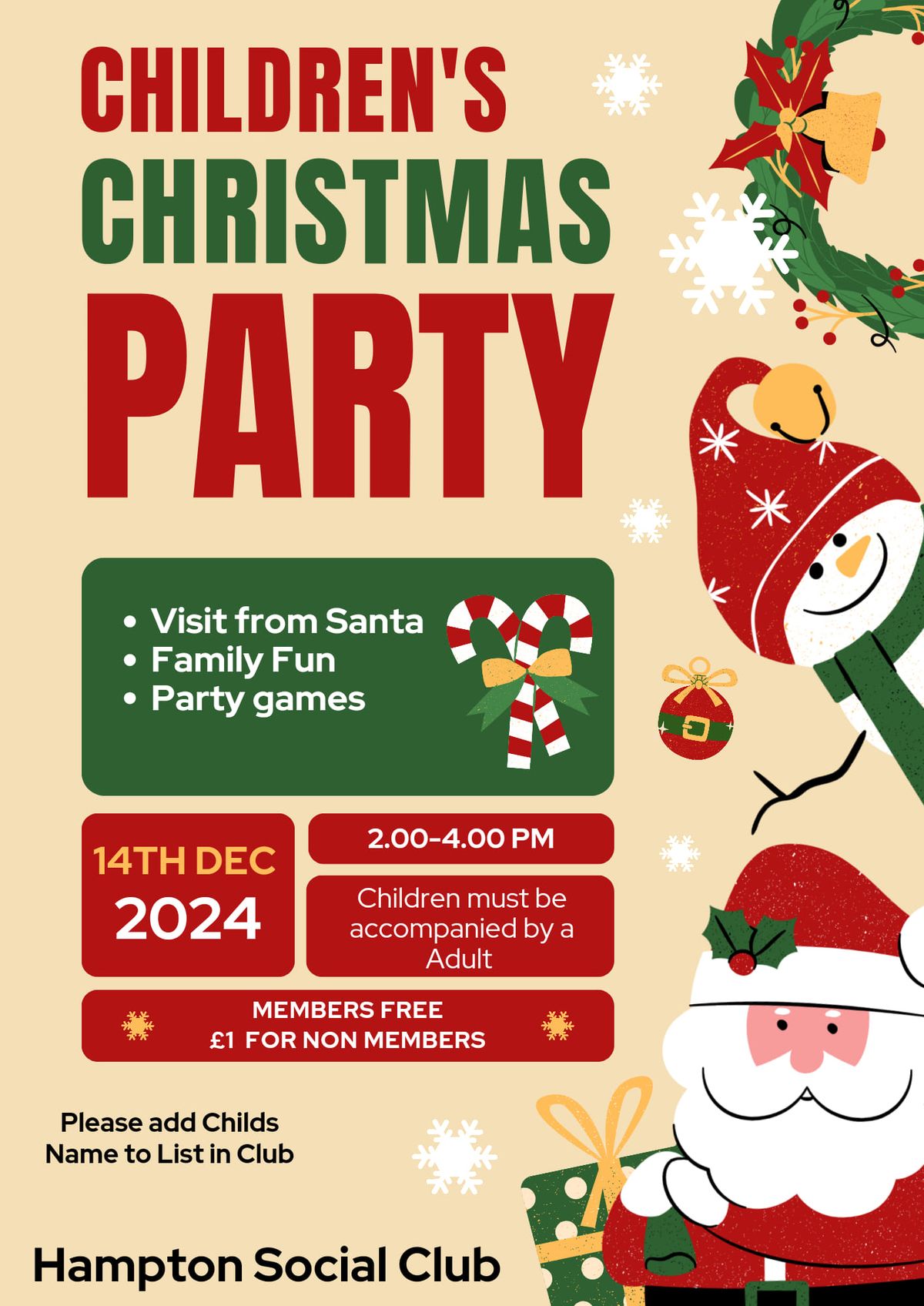 Kid's Christmas Party 