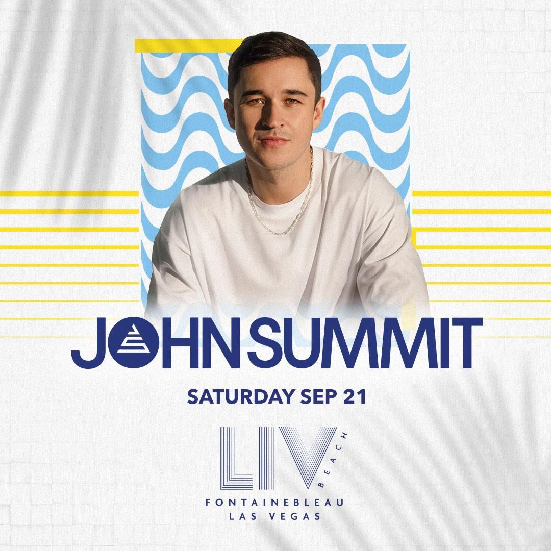 LIV Beach \/ Dayclub John Summit - Guest-list & Bottle Service  