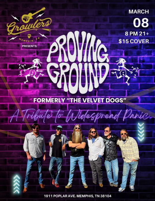 A Tribute to Widespread Panic with Proving Ground ( formerly The Velvet Dogs )