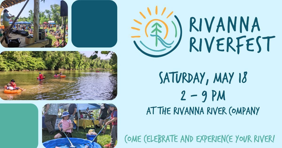 Rivanna RiverFest - MOVED TO MAY 19TH