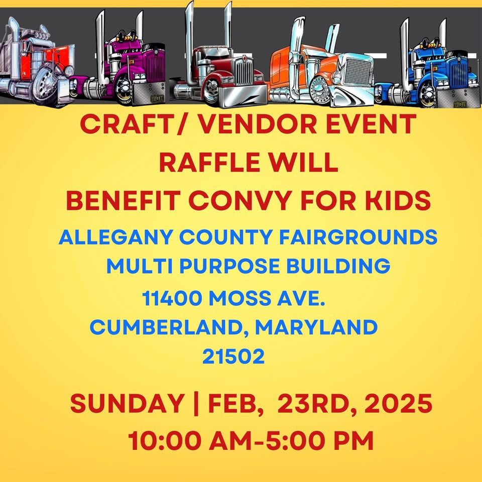 Craft Vendor Event for Convoy for Kids