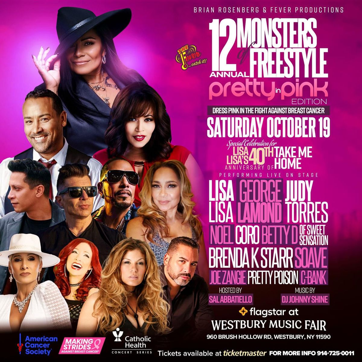 12th Annual Monsters Of Freestyle Concert @ Flagstar Westbury Music Fair, Westbury NY