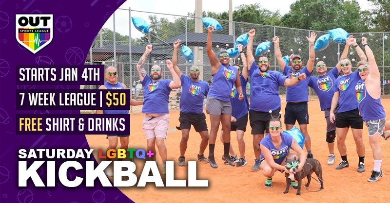 LGBTQ+ Saturday Kickball League