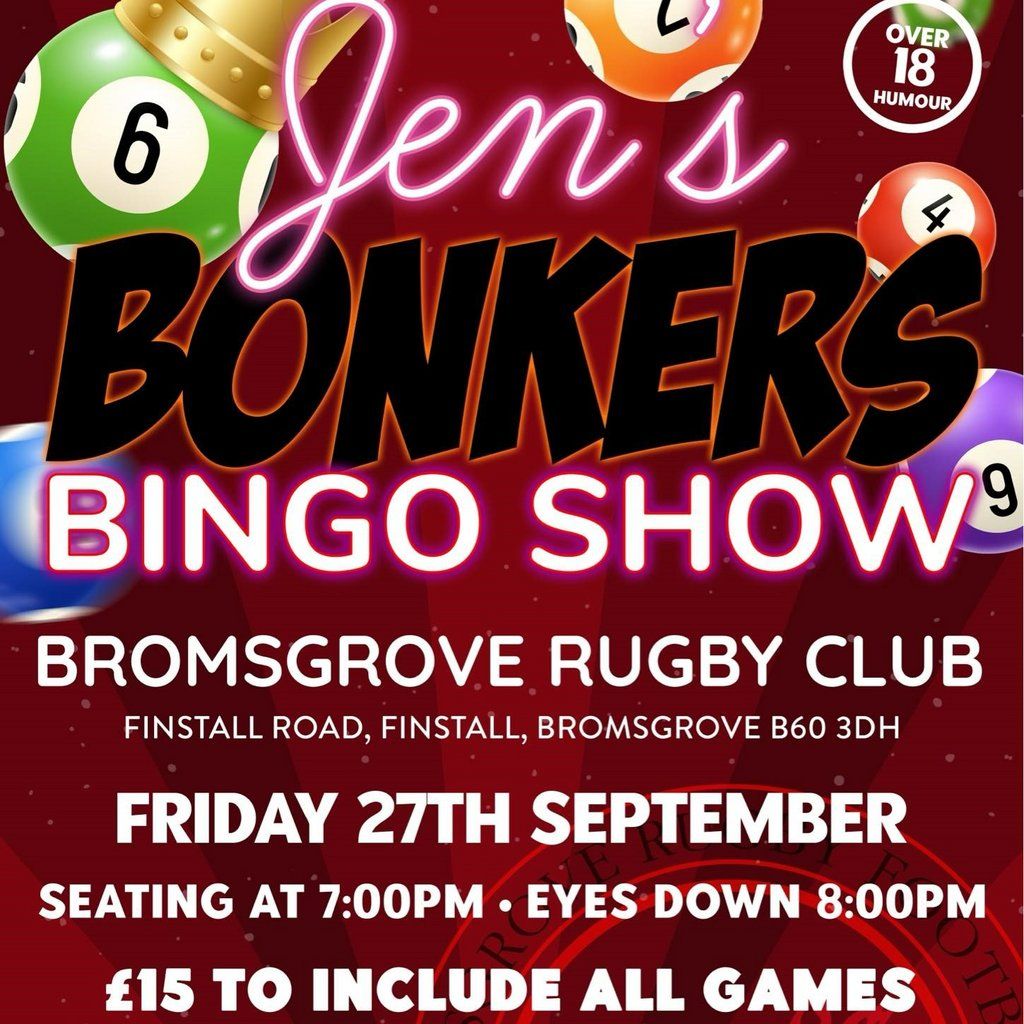 Jen's Bonkers Bingo