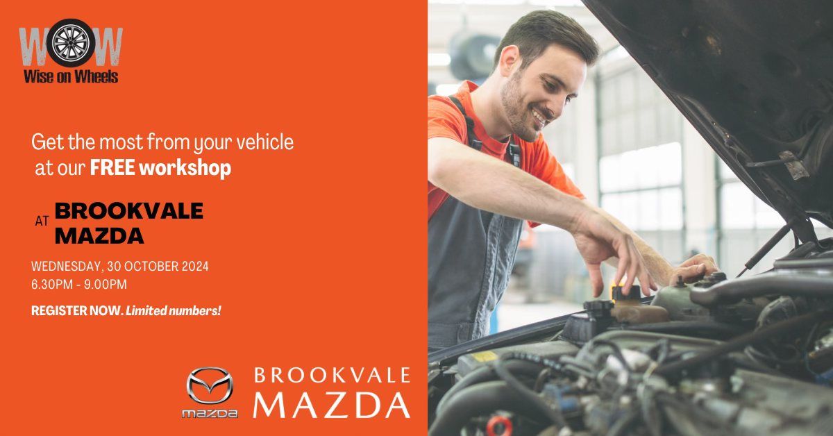 Wise on Wheels Workshop at Brookvale Mazda