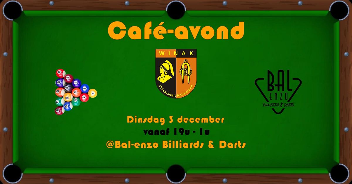 Bal-enzo Caf\u00e9-avond