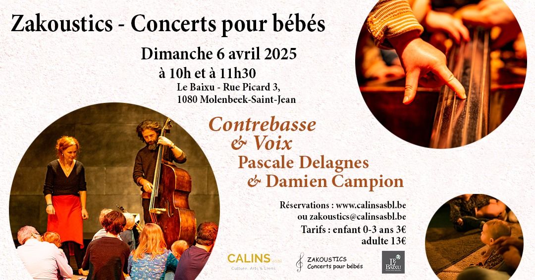 Concert pour b\u00e9b\u00e9s - Le Baixu (1080) - Contrebasse & Voix