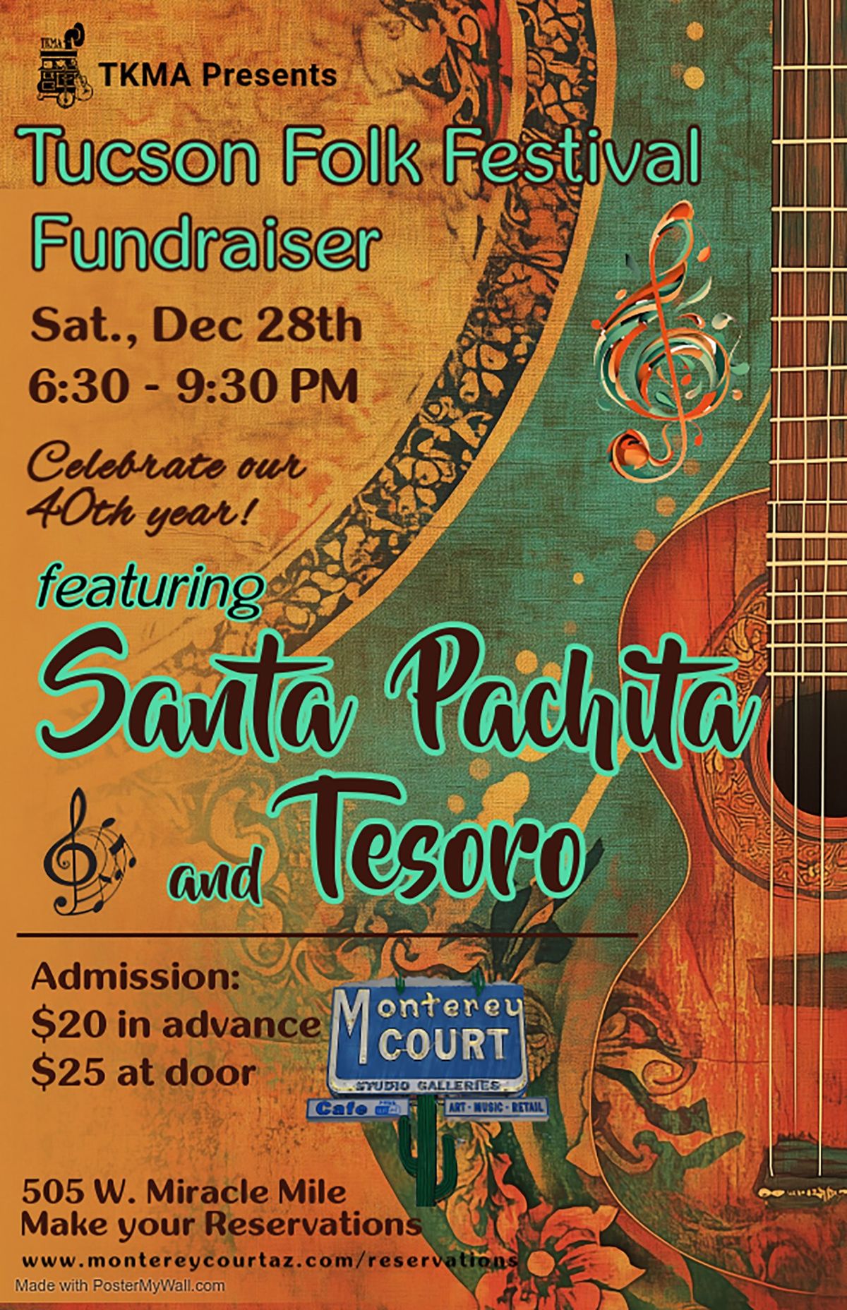 TKMA Fundraiser w\/ Santa Pachita and Tesoro