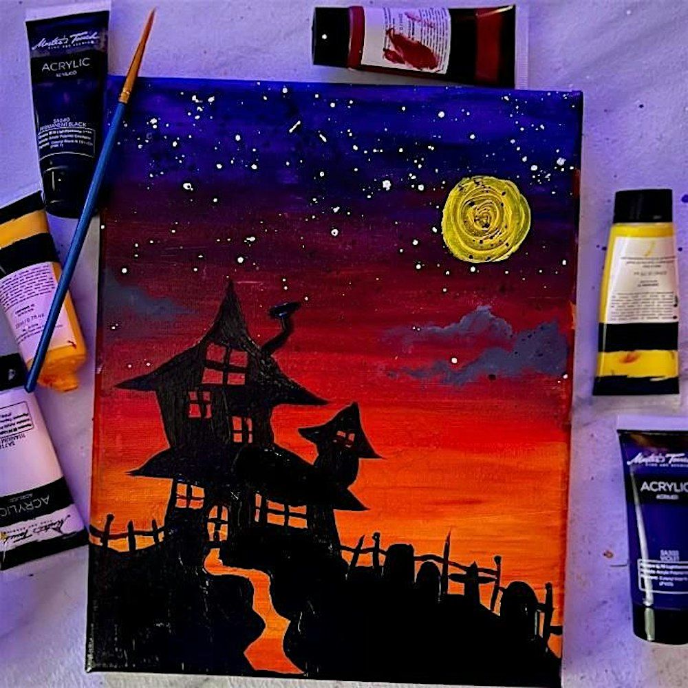 Spooktacular Paint & Sip