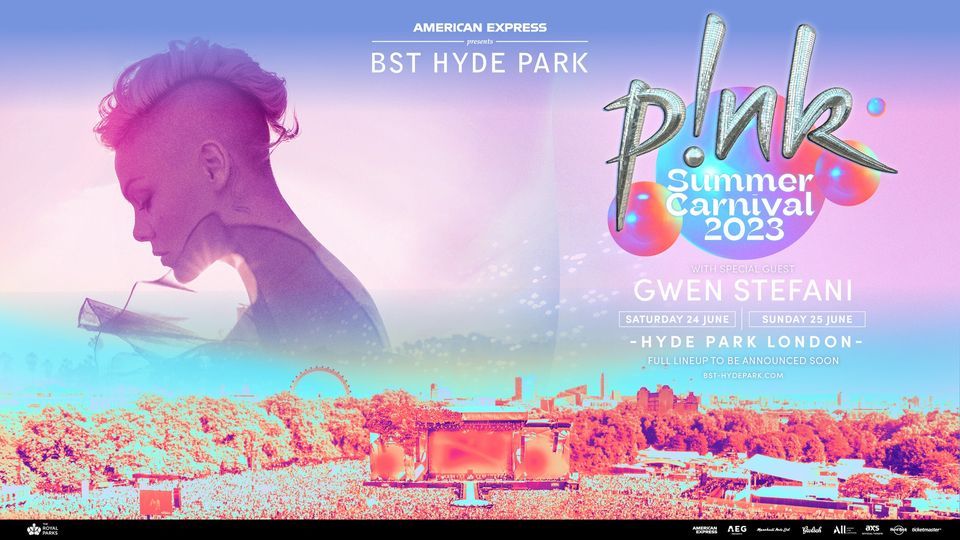 P!NK's Summer Carnival 2023 - BST Hyde Park