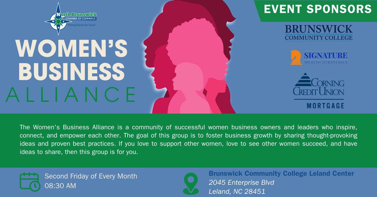 Women\u2019s Business Alliance Networking Event