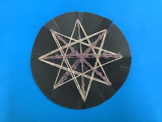 Matariki star weaving craft for kids