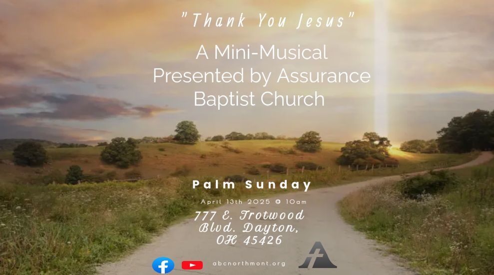 Mini-Musical- "Thank You Jesus" 