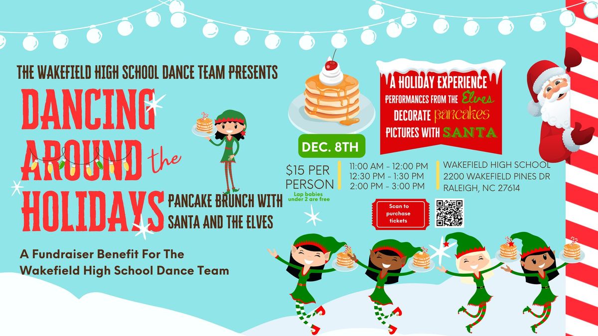 Dancing Around The Holidays \ud83c\udf84 | Pancake Brunch with Santa and the Elves