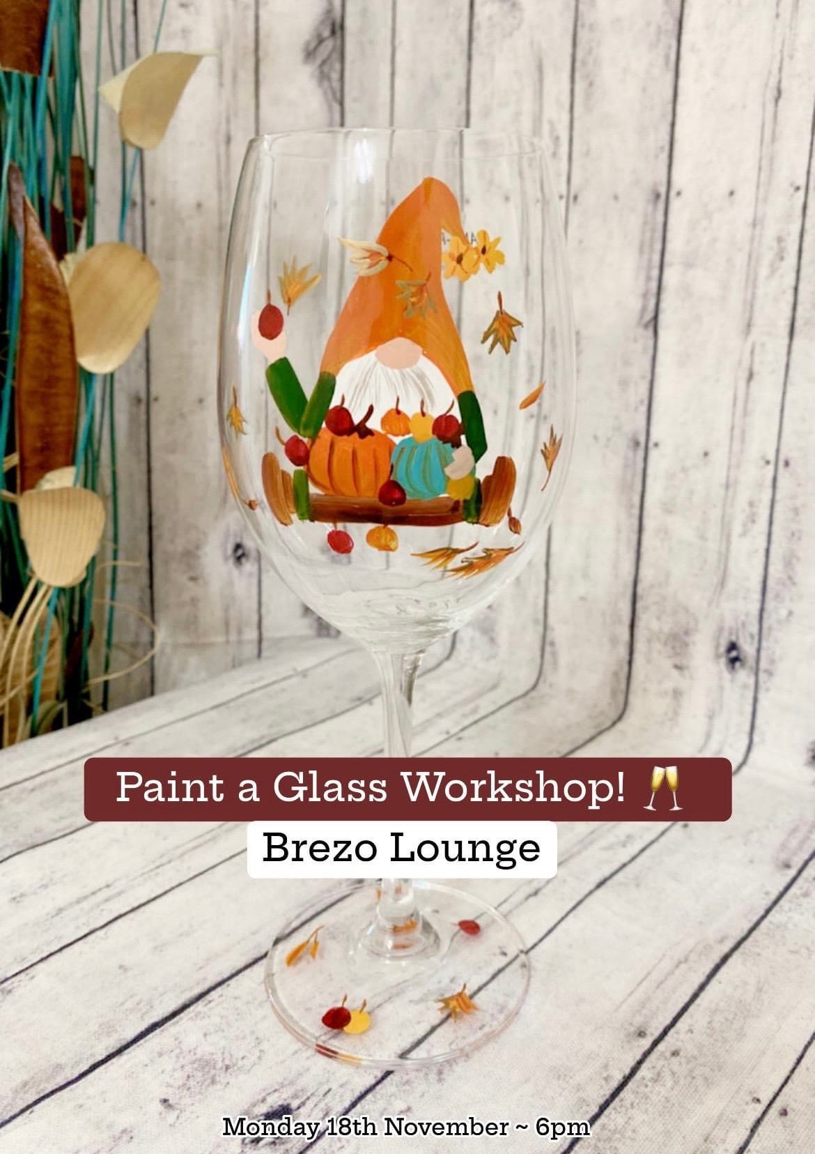 Wine Glass Painting Workshop