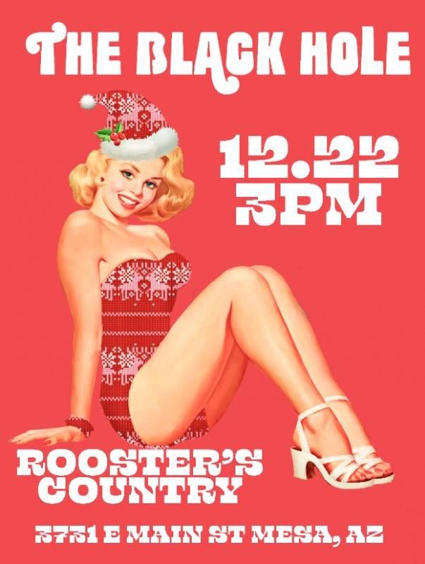 The Black Hole's Trim Your Tree Christmas Party  at Rooster\u2019s Country