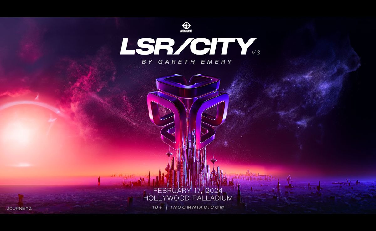 Gareth Emery with LSR\/CITY (18+)