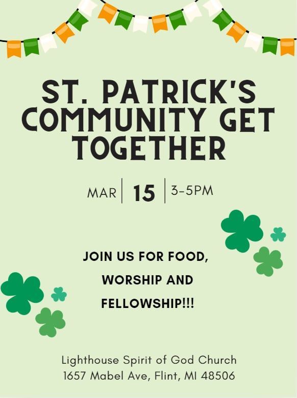 St. Patrick Community Get Together 