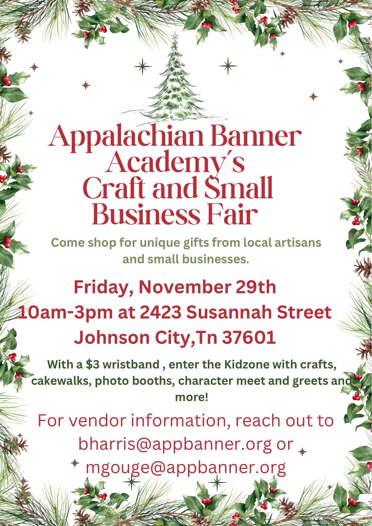 Christmas Craft and Small Business Market