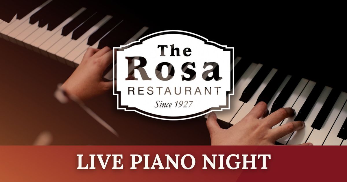 Live Piano: Joe Winslow