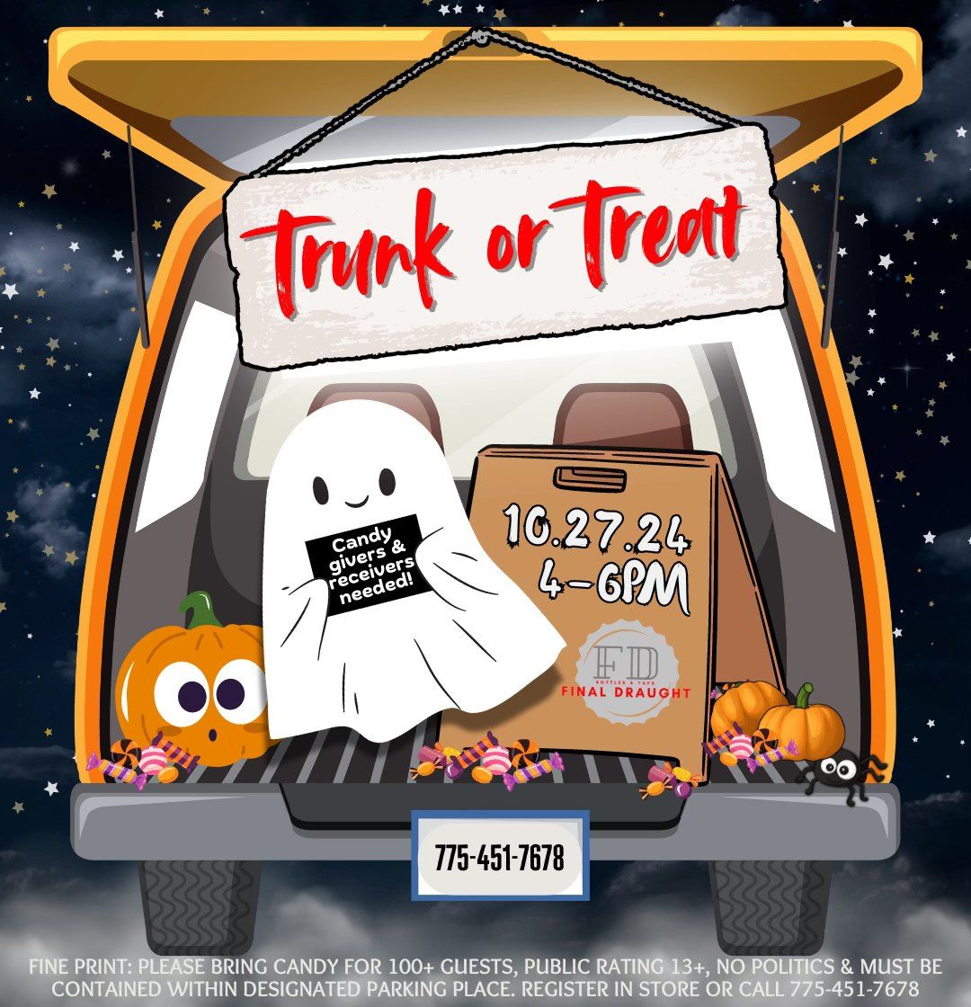 Trunk-or-Treat \ud83c\udf83 \ud83c\udf6c \ud83d\ude98 