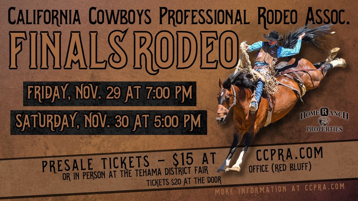 California Cowboys Professional Rodeo Assoc (CCPRA) Finals Rodeo