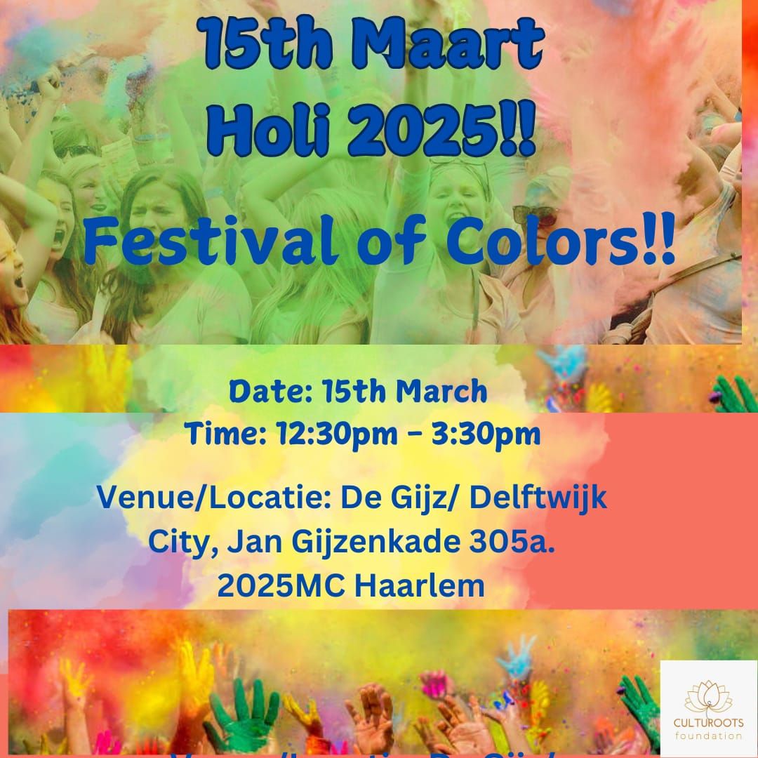 Holi Celebrations Haarlem