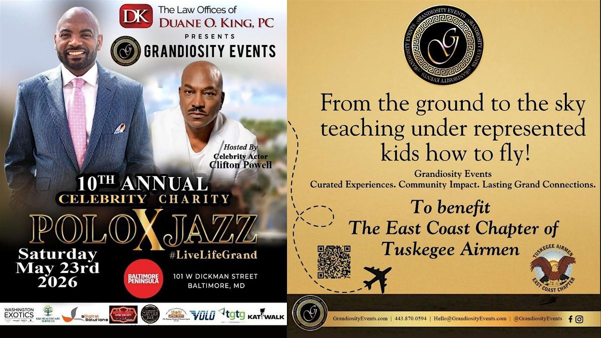 Grandiosity Events 10th Celebrity PoloxJazz hosted by Clifton Powell