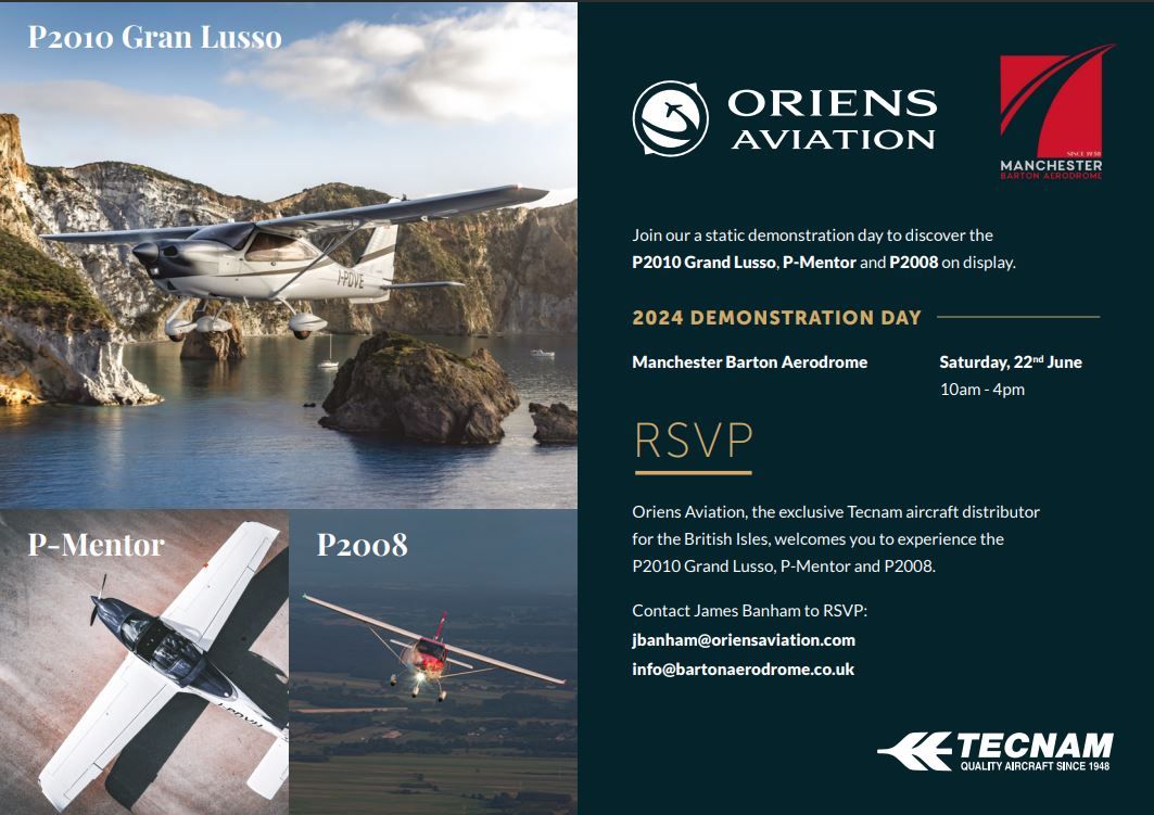 Oriens Aviation 2024 Demonstration Day & Fly In