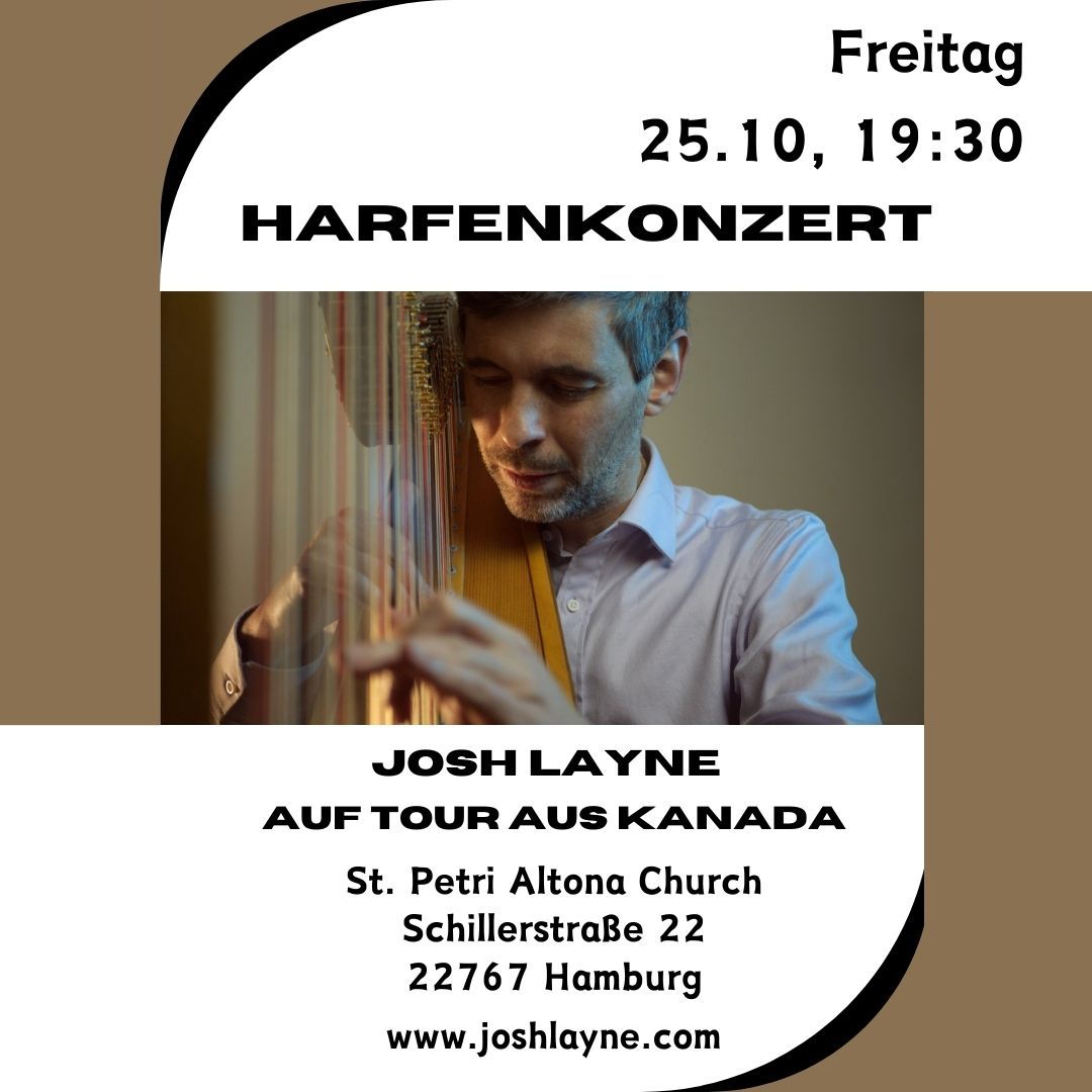 Harfenkonzert - Josh Layne in Hambur