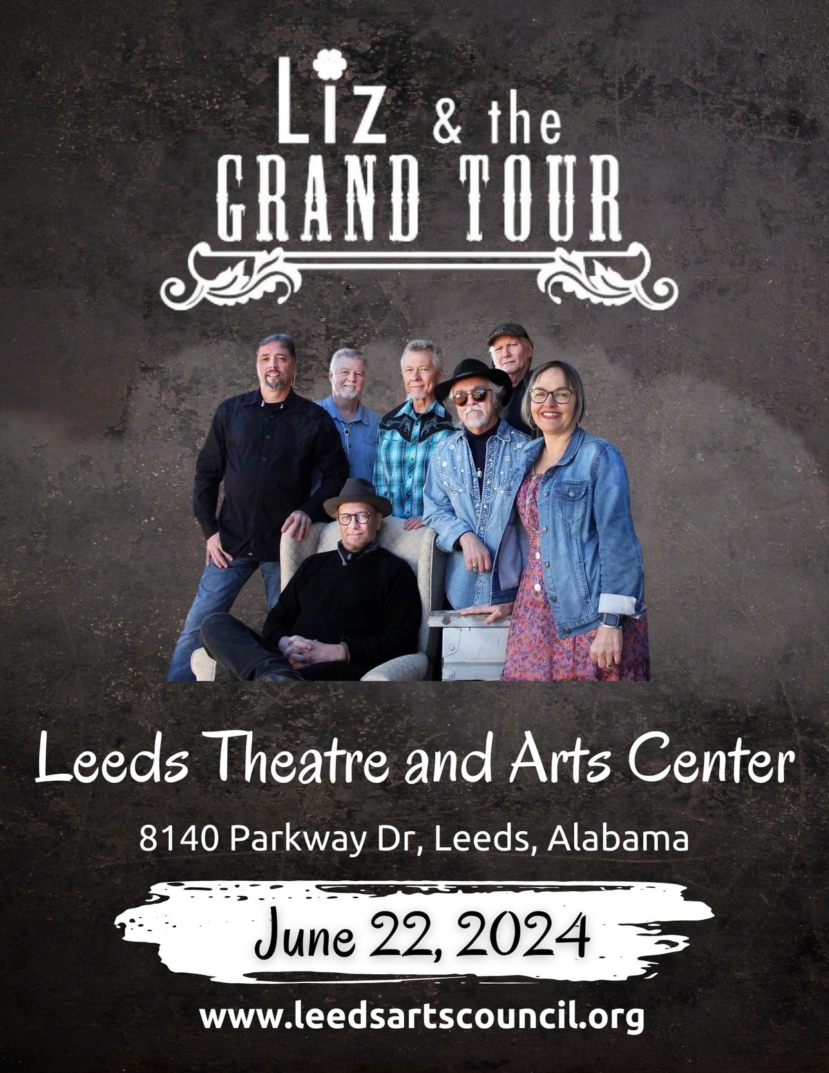Liz and the Grand Tour at the Leeds Theatre & Arts Center