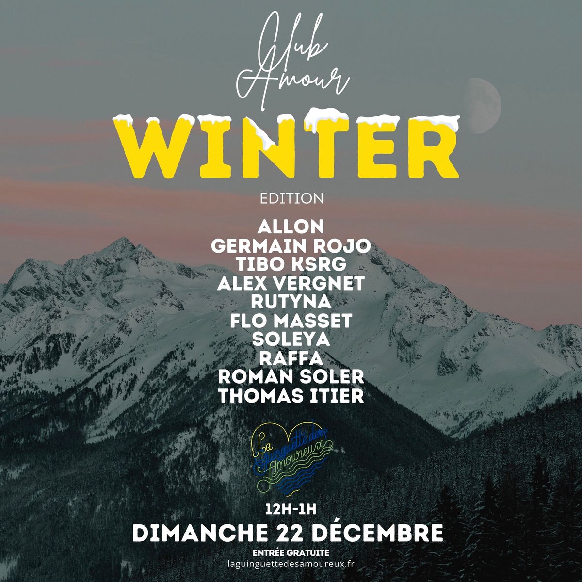 CLUB AMOUR WINTER 