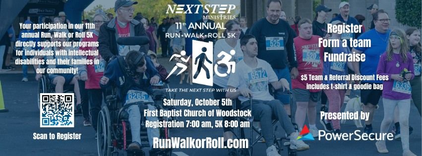 11th Annual Run, Walk or Roll 5K 