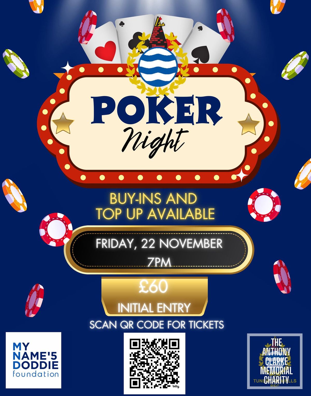 Charity Fundraising Poker Night!