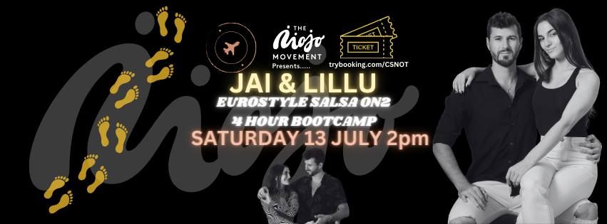 Jai & Lillu - EUROSTYLE On2 Salsa Winter BOOTCAMP - 4 hour masterclass direct from Europe!