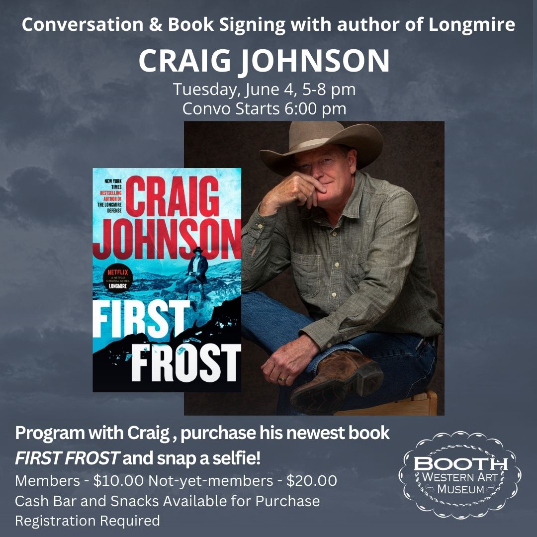 Conversation and Book Signing with author of Longmire - Craig Johnson 