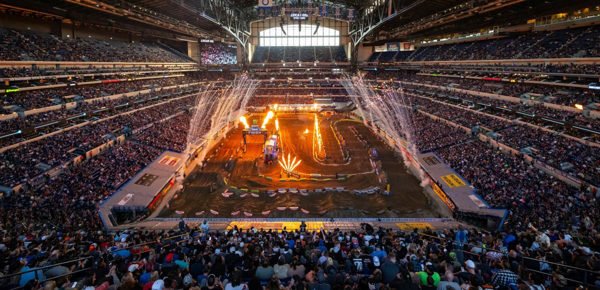 Monster Energy AMA Supercross at Lucas Oil Stadium